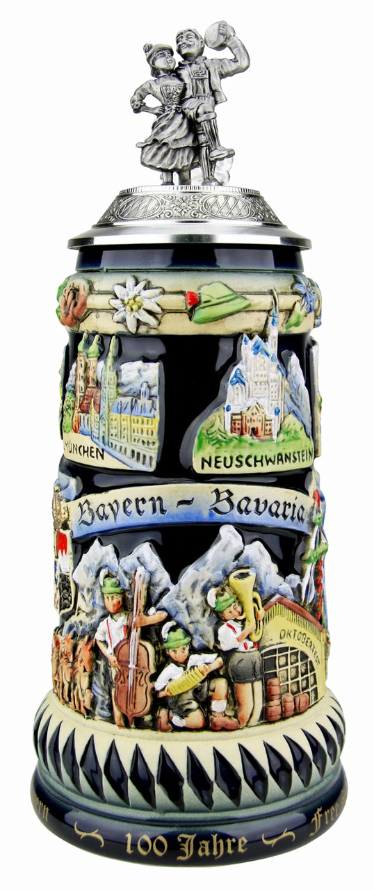 100 Years Free State Of Bavaria | Freistaat Bayern Beer Stein - Image 2