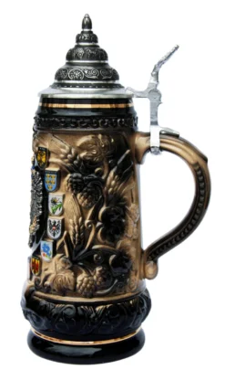 Austria Coat Of Arms Beer Stein -Beer Steins Shop Austria Coat of Arms Beer Stein K456SZA RS SM 71828.1401226052