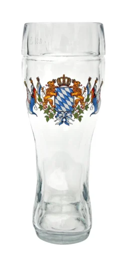 Bavaria Crest Glass Beer Boot 0.5 Liter -Beer Steins Shop Bavaria Crest Glass Beer Boot 0.5 Liter FNT SM 05038.1510242187