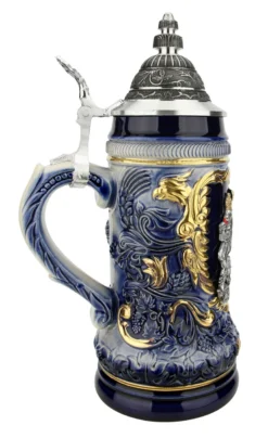 Bavaria Royal Lion Crest Beer Stein -Beer Steins Shop Bavaria Royal Lion Crest Beer Stein ZB14232169 LS SM 98539.1618258243