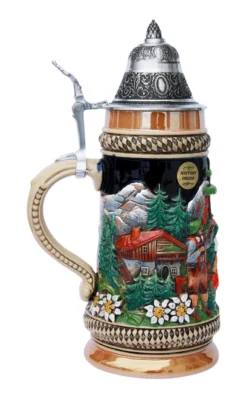 Bavarian Traditions Beer Stein -Beer Steins Shop BavarianTraditions Beer Stein KT1720BZ LS SM 79740.1401298892