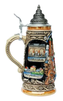 Bayern Munchen Beer Stein -Beer Steins Shop Bayern Munchen Beer Stein K307M LS SM 78389.1401299221