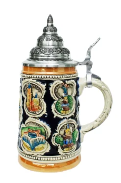 Belgium Beer Stein 5 Belgium Beer Stein -Beer Steins Shop Belgium Beer Stein K307BE RS SM 30314.1443205591