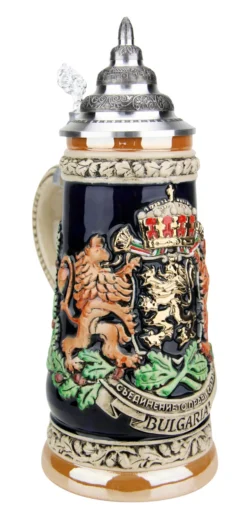 Bulgaria Coat Of Arms Beer Stein