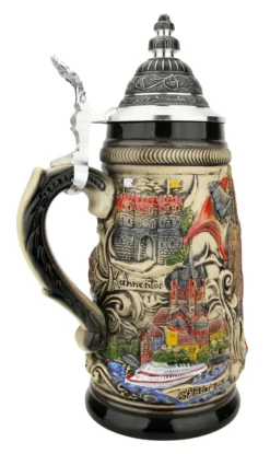 Cologne Koln Beer Stein Rustic -Beer Steins Shop Cologne Koln Beer Stein Rustic ZB1745906 LS SM 10156.1649972275