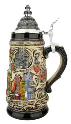 Cologne Koln Beer Stein Rustic -Beer Steins Shop Cologne Koln Beer Stein Rustic ZB1745906 RS SM 51942.1649972344