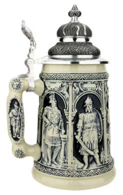 Crusaders Beer Stein | Cobalt -Beer Steins Shop Crusaders Beer Stein Cobalt KT1338EZ LS SM 07941.1633472772