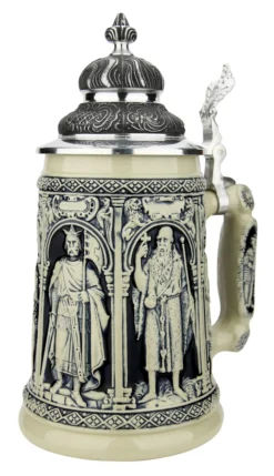 Crusaders Beer Stein | Cobalt -Beer Steins Shop Crusaders Beer Stein Cobalt KT1338EZ RA SM 40149.1633472729