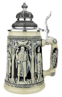 Crusaders Beer Stein | Cobalt -Beer Steins Shop Crusaders Beer Stein Cobalt KT1338EZ RS SM 12327.1633472773
