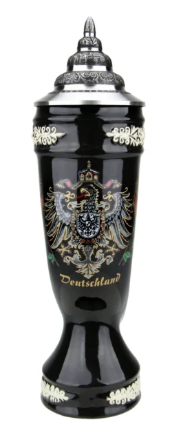 Deutschland Drinking Horn Beer Stein 6 Deutschland Drinking Horn Beer Stein -Beer Steins Shop Deutschland Drinking Horn Beer Stein K2991SD FNT SM 78498.1541096891