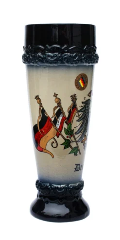 Deutschland Eagle Stoneware Wheat Beer Cup -Beer Steins Shop Deutschland Eagle Stoneware Wheat Beer Cup K154BL RS SM 37603.1550678361