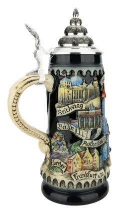 Deutschland Germany Jousting Knights Beer Stein 8 Deutschland Germany Jousting Knights Beer Stein -Beer Steins Shop Deutschland Germany Jousting Knights Beer Stein Full Color K1111BL LS SM 56241.1618259228