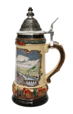 Deutschland Heidelberg Panorama Beer Stein -Beer Steins Shop Deutschland Heidelberg Panorama Beer Stein ZB1413906H RS SM 04473.1447878515