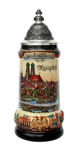 Deutschland Munich Panorama Beer Stein