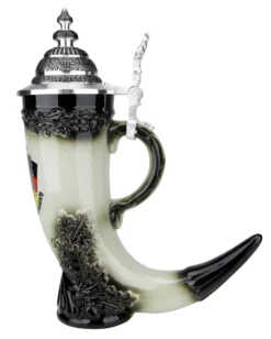Drinking Horn German Beer Stein 9 Drinking Horn German Beer Stein -Beer Steins Shop Drinking Horn German Beer Stein ZB1546606 RS SM 16579.1543360369