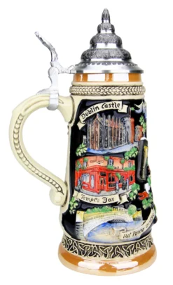 Dublin Ireland Beer Stein 8 Dublin Ireland Beer Stein -Beer Steins Shop Dublin Ireland German Beer Stein K303DUB LS SM 85247.1542152201