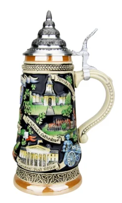 Dublin Ireland Beer Stein 7 Dublin Ireland Beer Stein -Beer Steins Shop Dublin Ireland German Beer Stein K303DUB RS SM 63274.1542152201