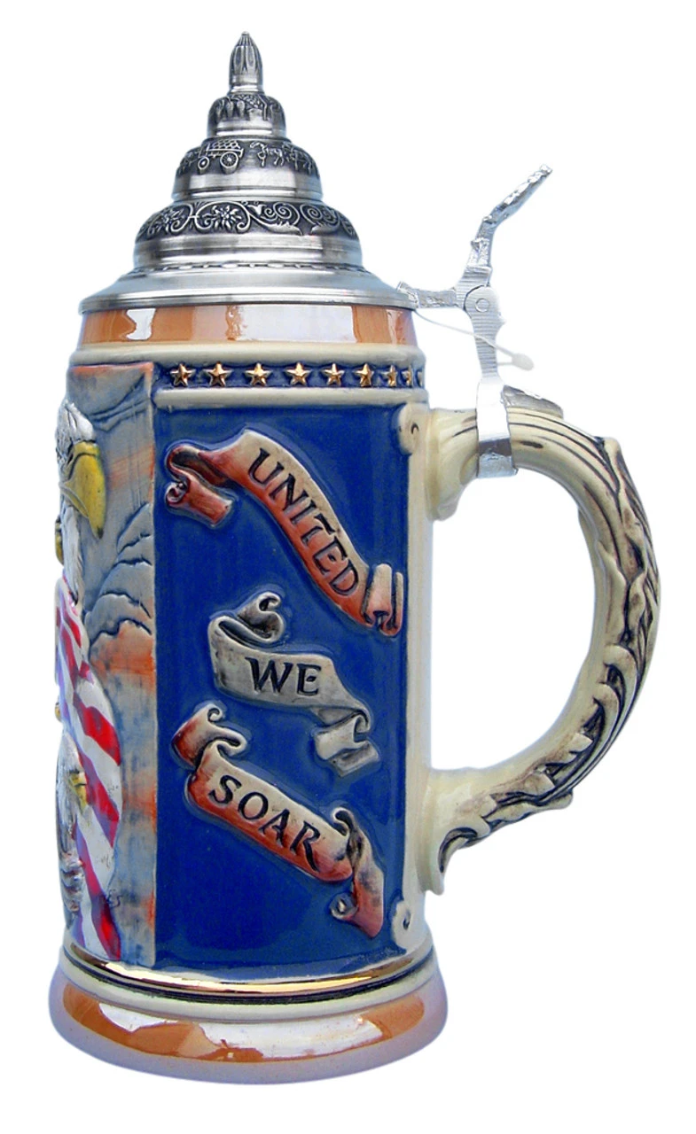 Eagle Of Freedom Beer Stein 2 Eagle Of Freedom Beer Stein - Image 2