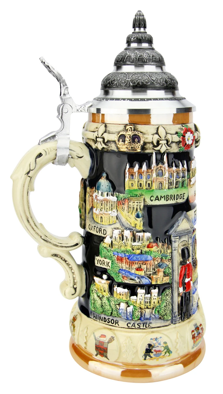 England Panorama Beer Stein 3 England Panorama Beer Stein - Image 3