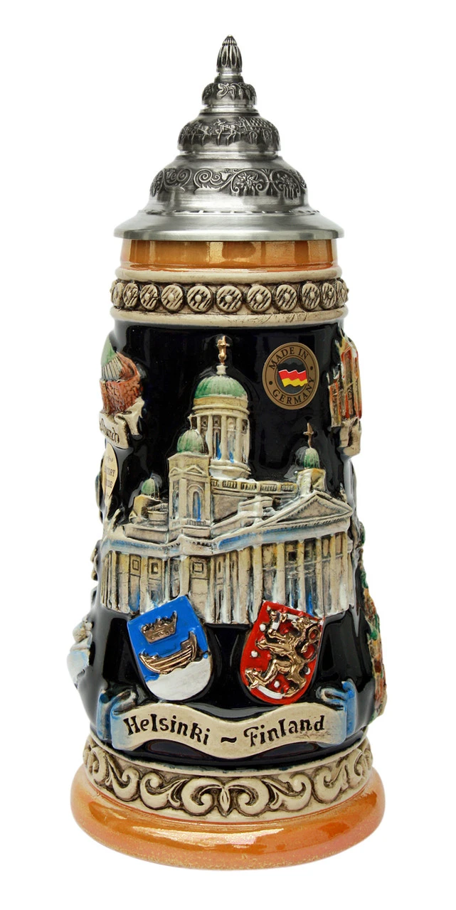 Helsinki Finland Beer Stein 1 Helsinki Finland Beer Stein