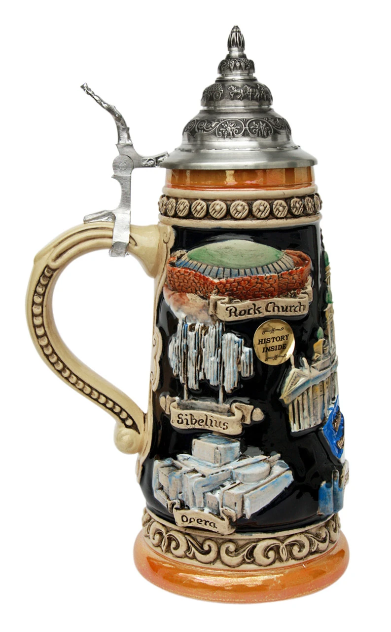 Helsinki Finland Beer Stein 2 Helsinki Finland Beer Stein - Image 2