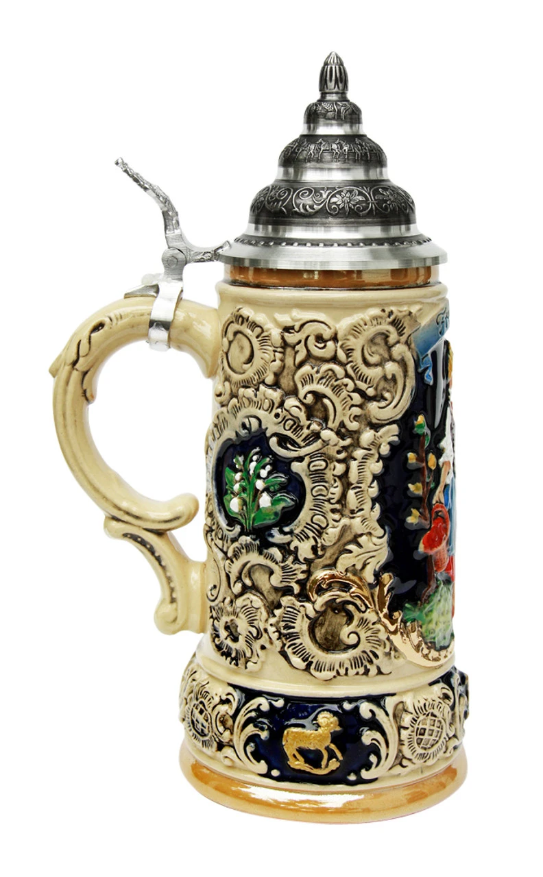 Four Seasons Series Spring Beer Stein 2 Four Seasons Series Spring Beer Stein - Image 2