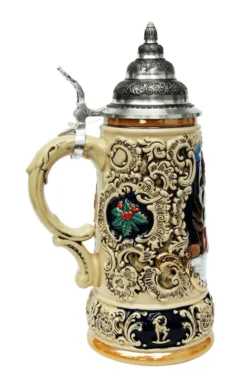 Beer Steins Shop -Beer Steins Shop Four Seasons Series Winter Beer Stein K3904 LS SM 84742.1447627613