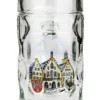 Frankfurt Dimpled Oktoberfest Glass Beer Mug 0.5 Liter