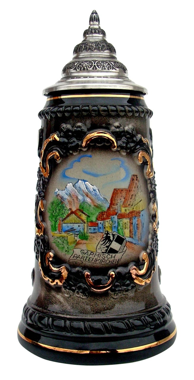 Garmisch Partenkirchen Souvenir Beer Stein 1 Garmisch Partenkirchen Souvenir Beer Stein
