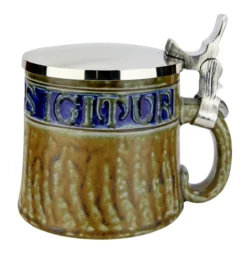 Gaudeamus Igitur Salt Glaze Beer Stein -Beer Steins Shop Gaudeamus Igitur Salt Glaze Beer Stein GM0268 90 RS SM 47470.1587141476