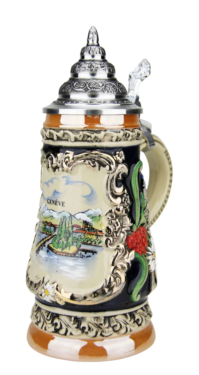 Geneva Switzerland German Beer Stein | 0.25 Liter 3 Geneva Switzerland German Beer Stein | 0.25 Liter - Image 3