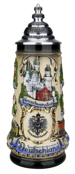 German Castles Beer Stein
