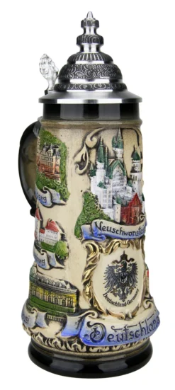 German Castles Beer Stein -Beer Steins Shop German Castles Beer Stein ZB1934906 LA SM 29308.1516845902