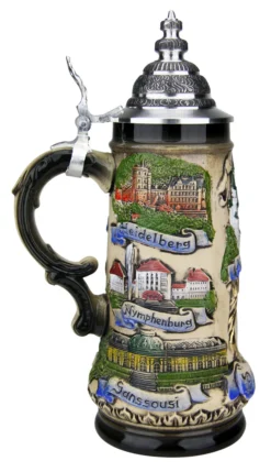 German Castles Beer Stein -Beer Steins Shop German Castles Beer Stein ZB1934906 LS SM 90093.1516845902