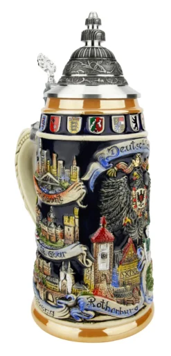 Beer Steins Shop -Beer Steins Shop German Cities Beer Stein ZB1941996 LA SM 91564.1618348406