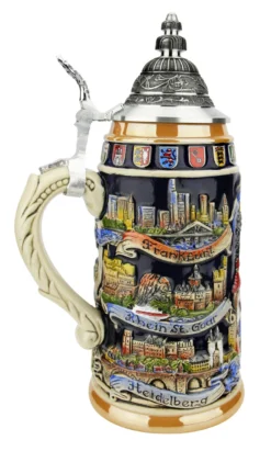 German Cities Beer Stein -Beer Steins Shop German Cities Beer Stein ZB1941996 LS SM 37801.1618348409