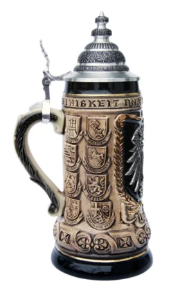 German Eagle Crests Beer Stein 5 German Eagle Crests Beer Stein -Beer Steins Shop German Eagle Crests Beer Stein ZB1423606R LS SM 02653.1422813732