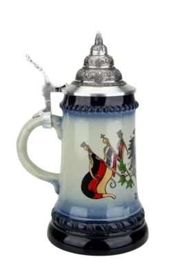 German Eagle And Crown Coat Of Arms Beer Stein | 0.25 Liter 6 German Eagle And Crown Coat Of Arms Beer Stein | 0.25 Liter -Beer Steins Shop German Eagle and Crown Coat of Arms Beer Stein 0.25 Liter K451BLD25 LS SM 10854.1554758900