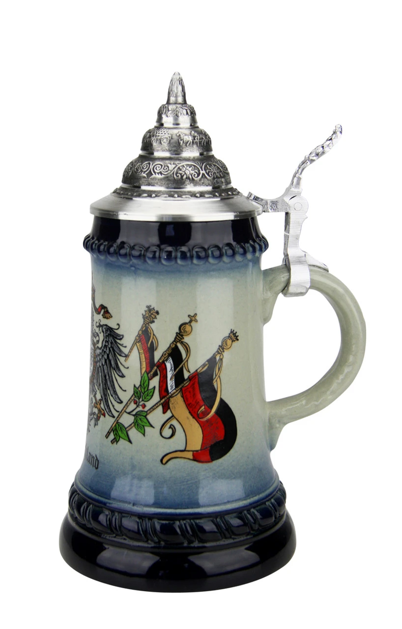 German Eagle And Crown Coat Of Arms Beer Stein | 0.25 Liter 4 German Eagle And Crown Coat Of Arms Beer Stein | 0.25 Liter - Image 4