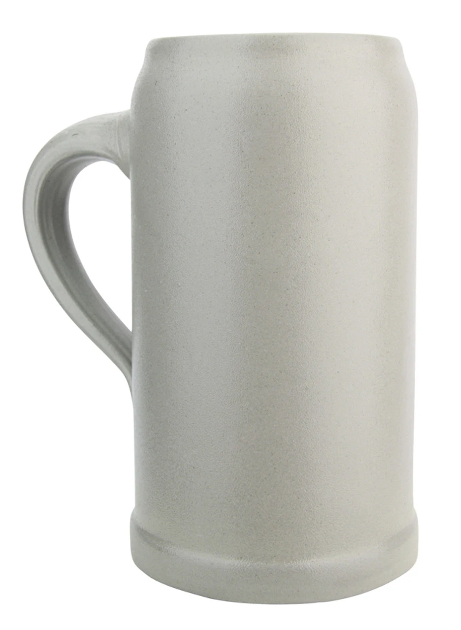 German Stoneware Salt Glaze Beer Mug 1 Liter - Image 5
