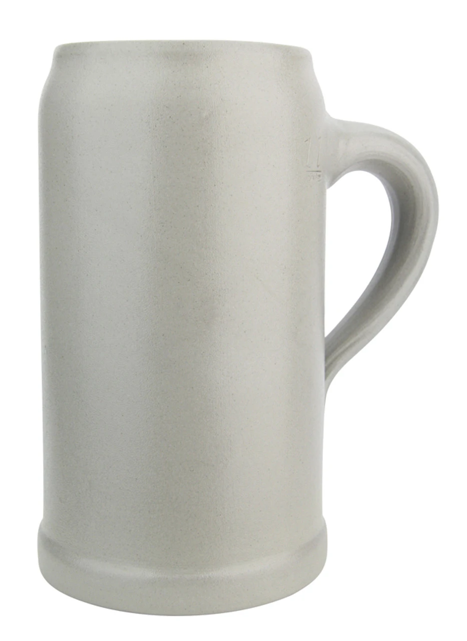 German Stoneware Salt Glaze Beer Mug 1 Liter - Image 7