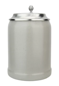 German Stoneware Salt Glaze Beer Stein 0.5 Liter -Beer Steins Shop German Stoneware Salt Glaze Beer Stein 0.5 Liter MS48000ZD FNT SM 83684.1605812993