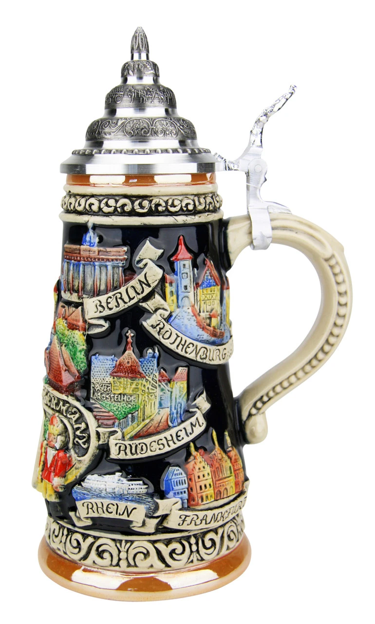 Germany Travel Destinations Beer Stein 4 Germany Travel Destinations Beer Stein - Image 4