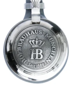 Hofbrauhaus HB 1 Liter Salt Glaze Stoneware Beer Stein -Beer Steins Shop Hoefbrauhaus Stoneware Beer Stein Lid SM 42994.1424452295
