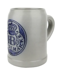 Hofbrauhaus HB Schutzmarke 0.5 Liter Salt Glaze Stoneware Beer Mug -Beer Steins Shop Hofbrauhaus HB Schutzmarke 0.5 Liter Salt Glaze Stoneware Beer Mug KHB1000481 RA SM 99828.1617983799
