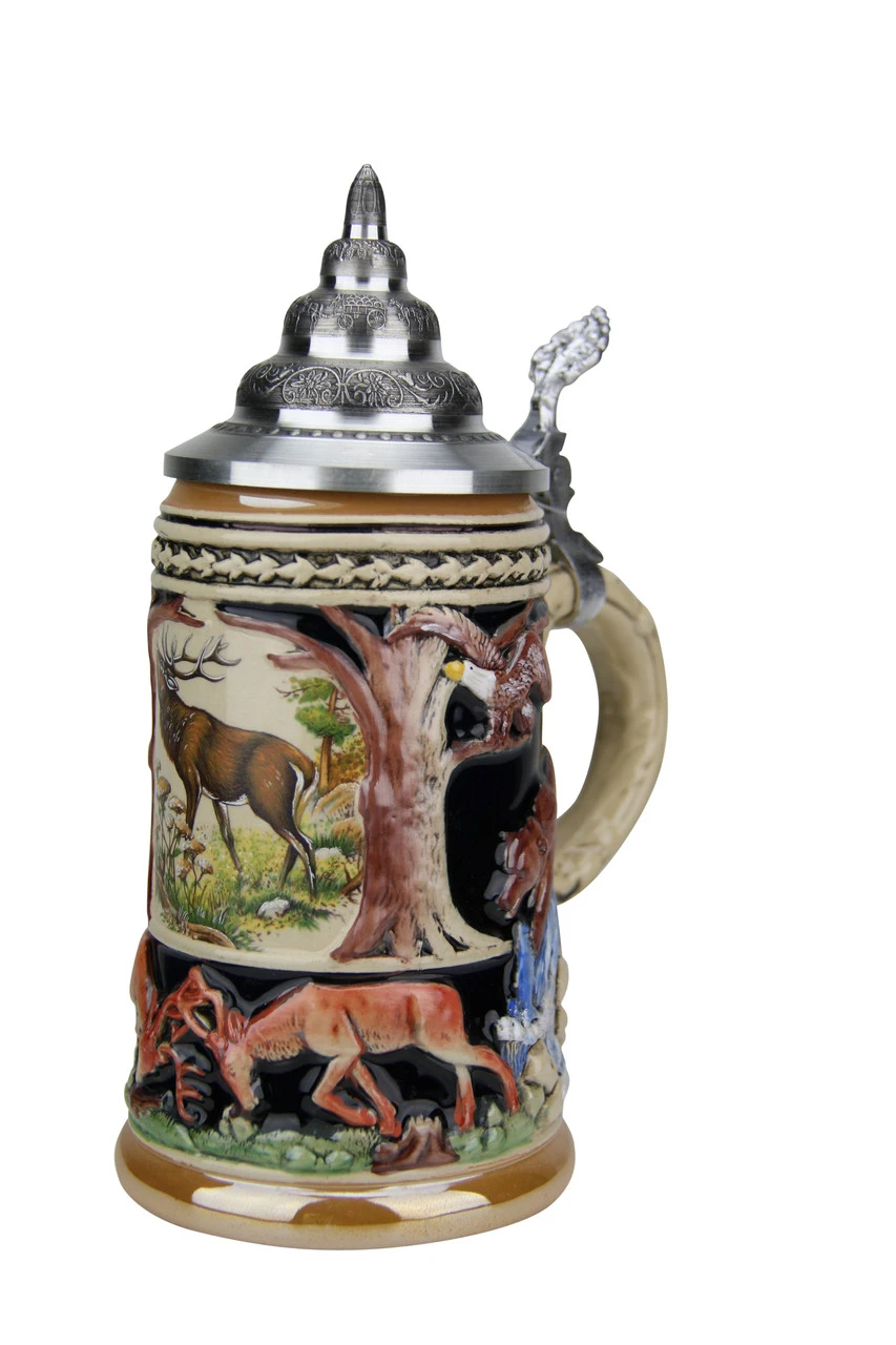 Wildlife Beer Stein 2 Wildlife Beer Stein - Image 2