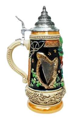 Ireland Beer Stein -Beer Steins Shop Ireland Irish Leprechaun Beer Stein K393I LS SM 91563.1401397445