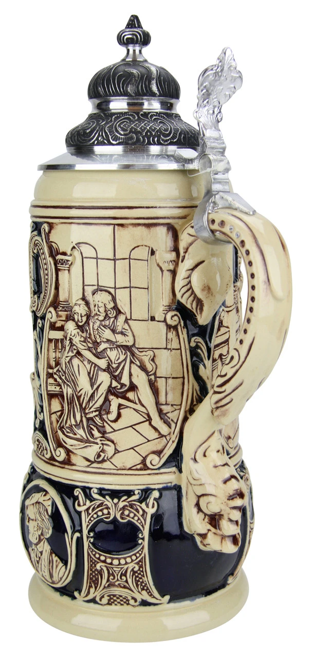 King Limitaet 2001 | Lohengrin Antique Style Beer Stein - Image 6