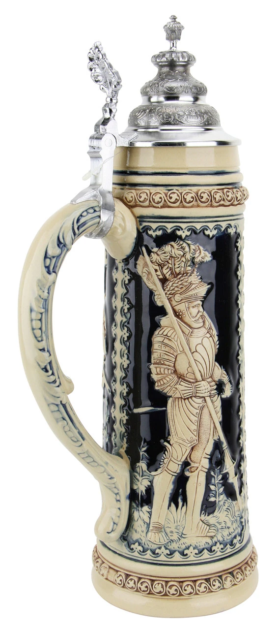 King Limitaet 2004 | Goddess Of Hunters Antique Style Beer Stein - Image 4