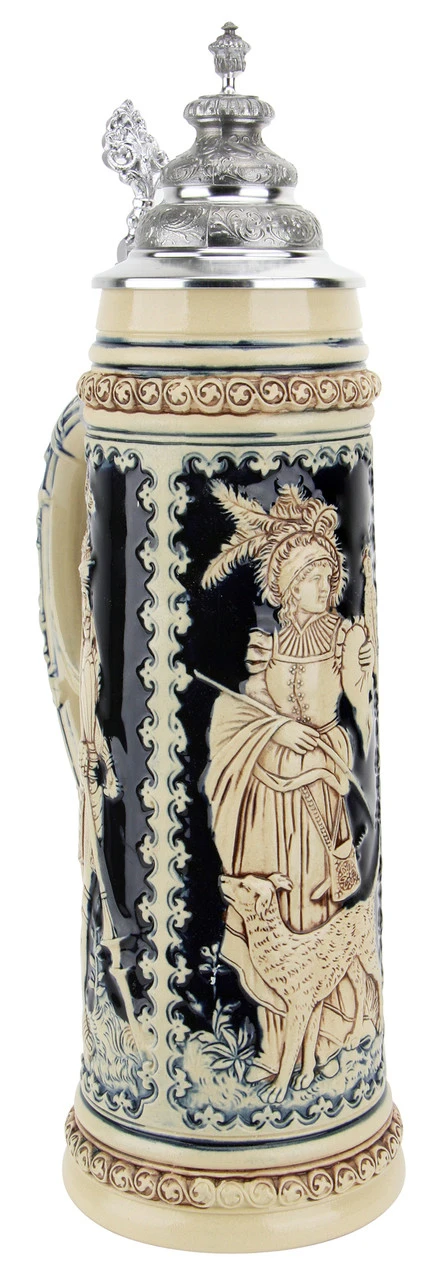 King Limitaet 2004 | Goddess Of Hunters Antique Style Beer Stein - Image 2